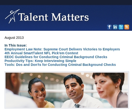 2013 EEOC Criminal Background Check Guidelines -- Are you in compliance?
